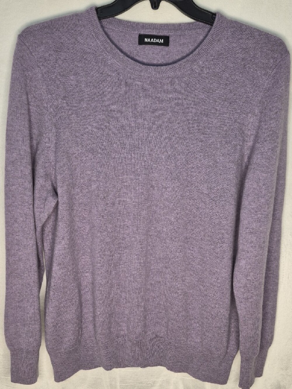NAADAM Men's Lavender Purple 100% Cashmere Crewneck Sweater XXL
